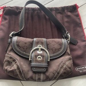 Coach mini boho bag
